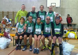 Il gruppo dei maratoneti buschesi a Treviso